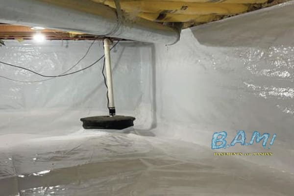 crawl-space encapsulation